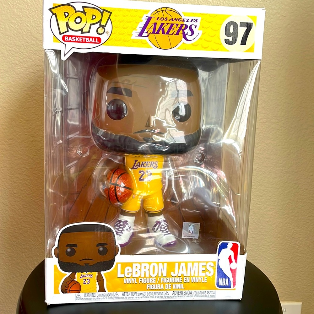 … 97 Funko POP! Lebron James vinyl figure 10” #97